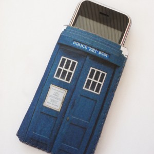Doctor Who phonebox iPhone case