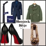 Wear Sherlock’s coat, Irene Adler’s shoes and Moriarty’s tie