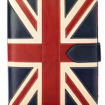 Aspinal Union Jack Leather Laptop Case