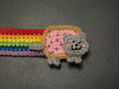 Crochet Nyan Cat Meme