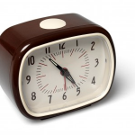 Bakelite Clock Brown