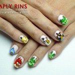 Geek Nail Art: Angry Birds Tutorial