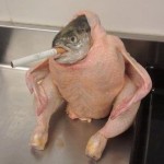 Smoking Fish-headed Chicken