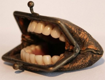 Teeth Purse Will Haunt Your Nightmares