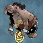Wonder Woman Manatee