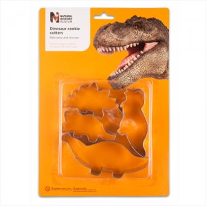 Natural History Museum dinosaur cookie cutters