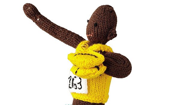 Knitted Usain Bolt Free Pattern