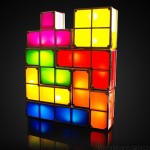 Tetris Light: Stackable table lamp for gaming nerds