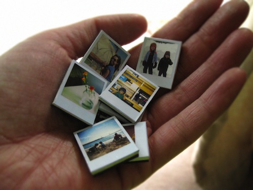 Instagram It: Tiny Polaroid Magnets from AmbrosiaCreative