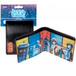 Wallet featuring K-9, TARDIS, Cyberman, Dalek and Tom Baker