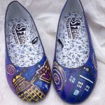 Custom painted Doctor Who pumps.