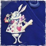 White Rabbit Brooch