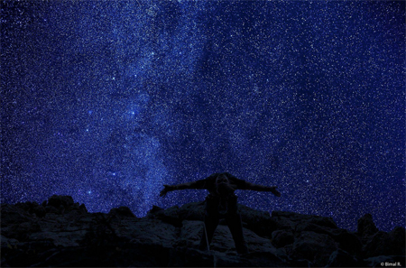 Night Rock Climber