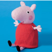 Peppa Pig knitting and crochet patterns!