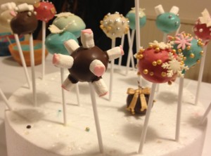 Festive Cake Pops