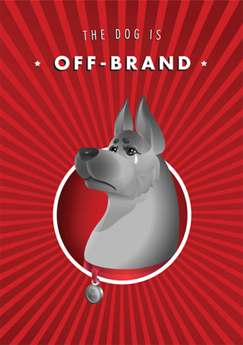 Sharp Suits Design Client's Daftest Feedback: The Dog is Off-Brand