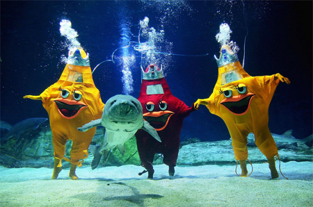 Underwater shenanigans