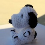 Snoopy, crochet style.