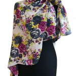 The Loveyush Nursing Scarf in Primrose Grey