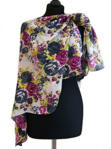 The Loveyush Nursing Scarf in Primrose Grey