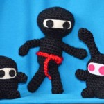 Amigurumi Ninjas. Far out, man.