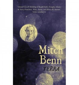 Cover for Terra, comedian Mitch Benn's debut novel. 