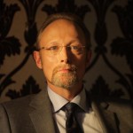 Lars Mikkelsen as Sherlock's new nemesis Magnussen.