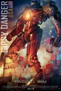 Gypsy Danger, one of the Jaegers in 2013's Pacific Rim