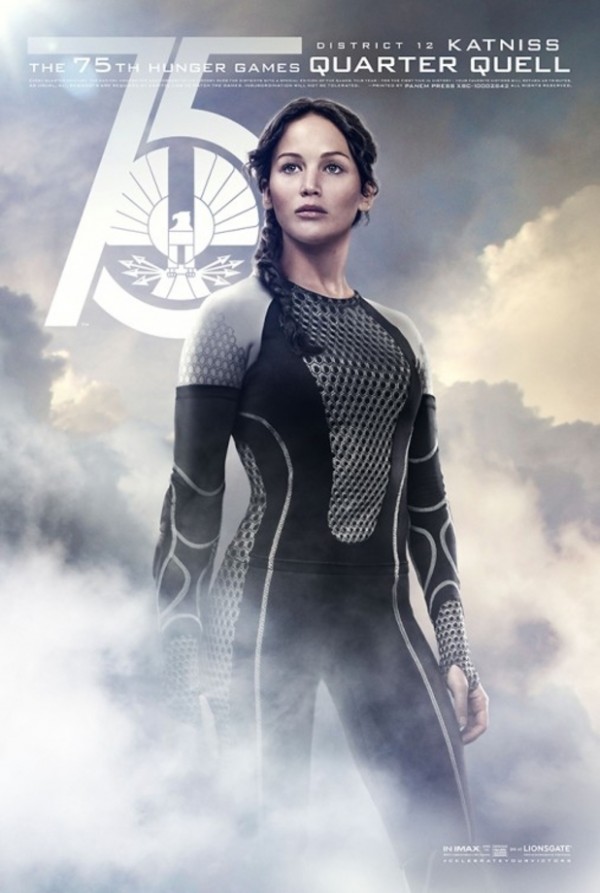 Katniss returns to the arena in The Hunger Games: Catching Fire