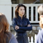 Ming-Na Wen as Agent Melinda May in Agents of SHIELD.