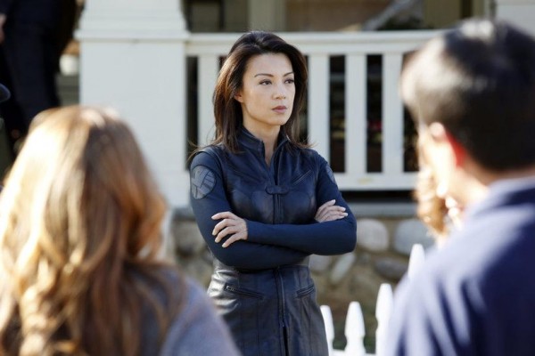 Ming-Na Wen as Agent Melinda May in Agents of SHIELD.