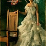 Jennifer Lawrence as Katniss Everdeen, in her official Capitol portrait.