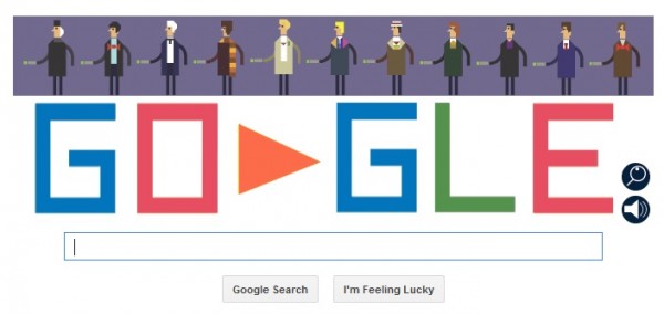 The Doctor Who-themed Google Doodle