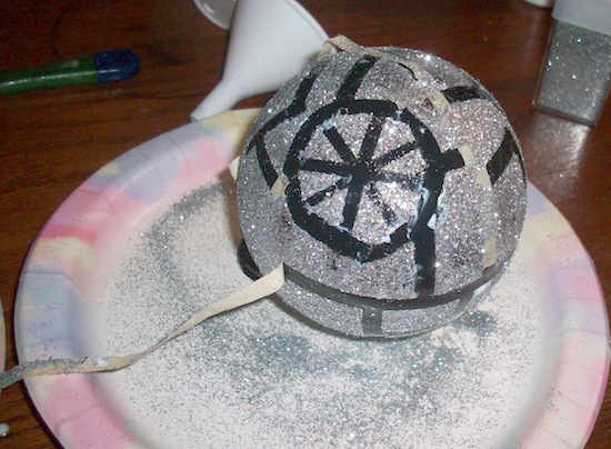 The Death Star topper-in-making