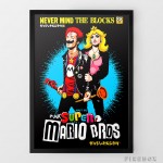 Punk Super Mario Brothers print on Firebox