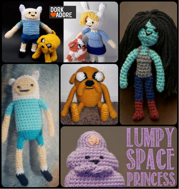 Adventure Time crochet patterns roundup Dork Adore