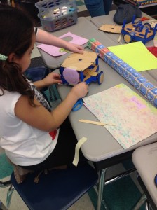 Kids can decorate the KIBO