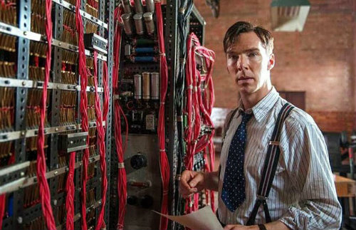 First still of Benedict Cumberbatch as Alan Turing in The Imitation Game