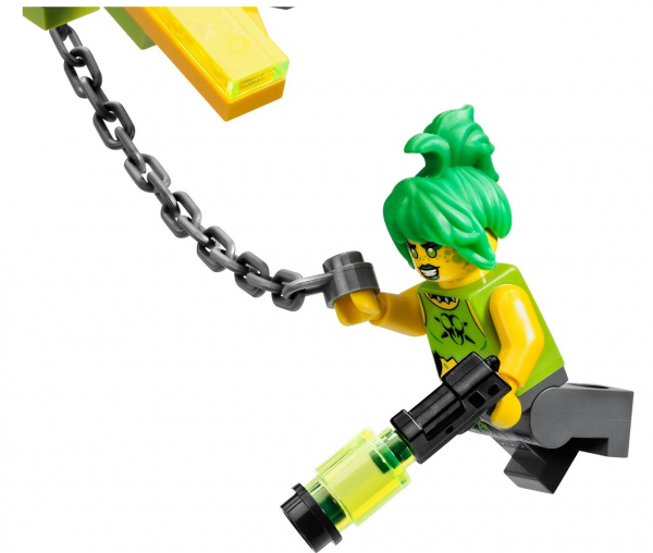 Toxikita has hair to beat all other minifigs.