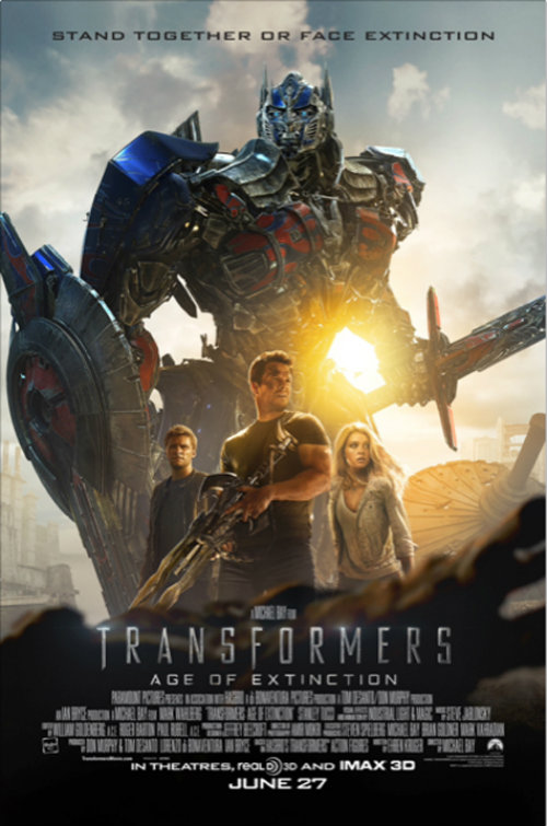 Poster for Transformers 4: Age of Extinction