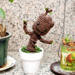 Potted dancing baby Groot, designed by Twinkie Chan