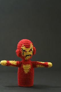 iron man finger puppet