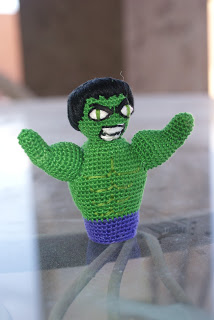 the hulk finger puppet