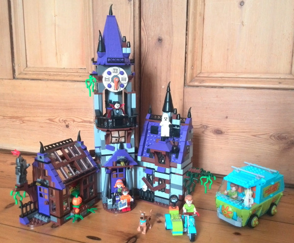 The Haunted Mansion in all its glory! It's vast, and a joy to build.